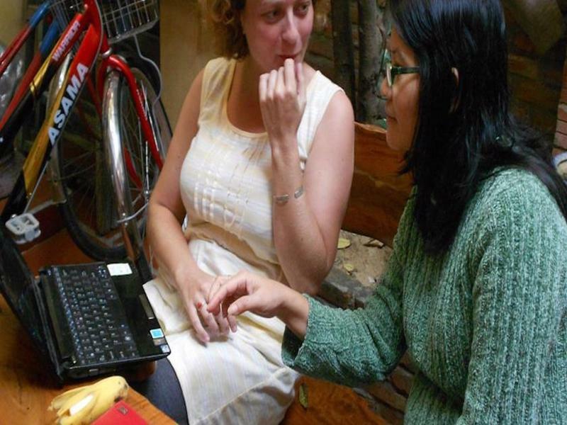 Nha Lan Homestay ฮอยอัน ภายนอก รูปภาพ